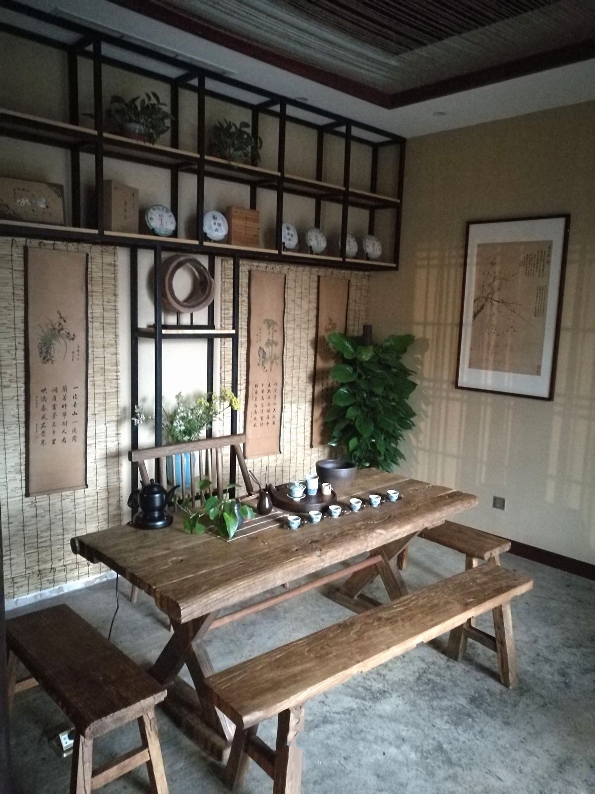 茶莊裝修實景圖片